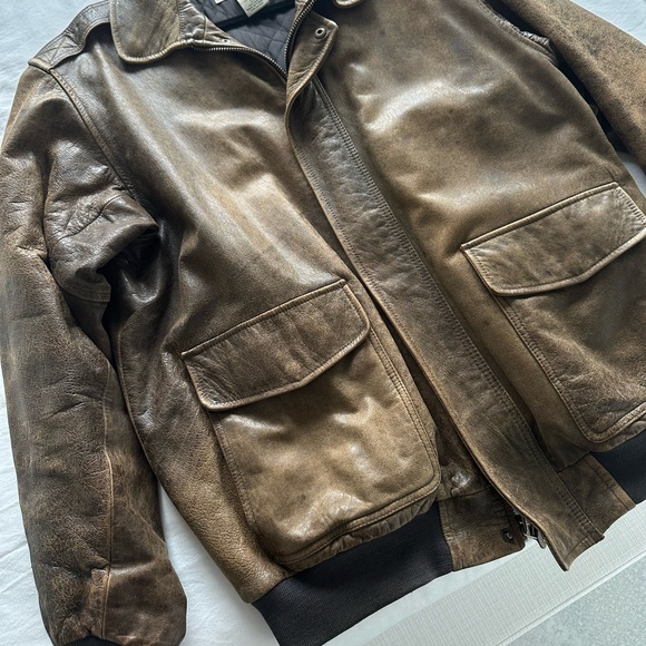 Vintage LL Bean Goatskin Jacket - Picture 2 of 5